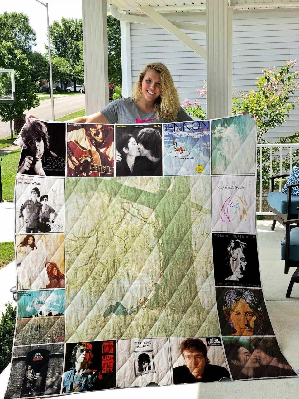 John Lennon Blanket Th1809 Quilt