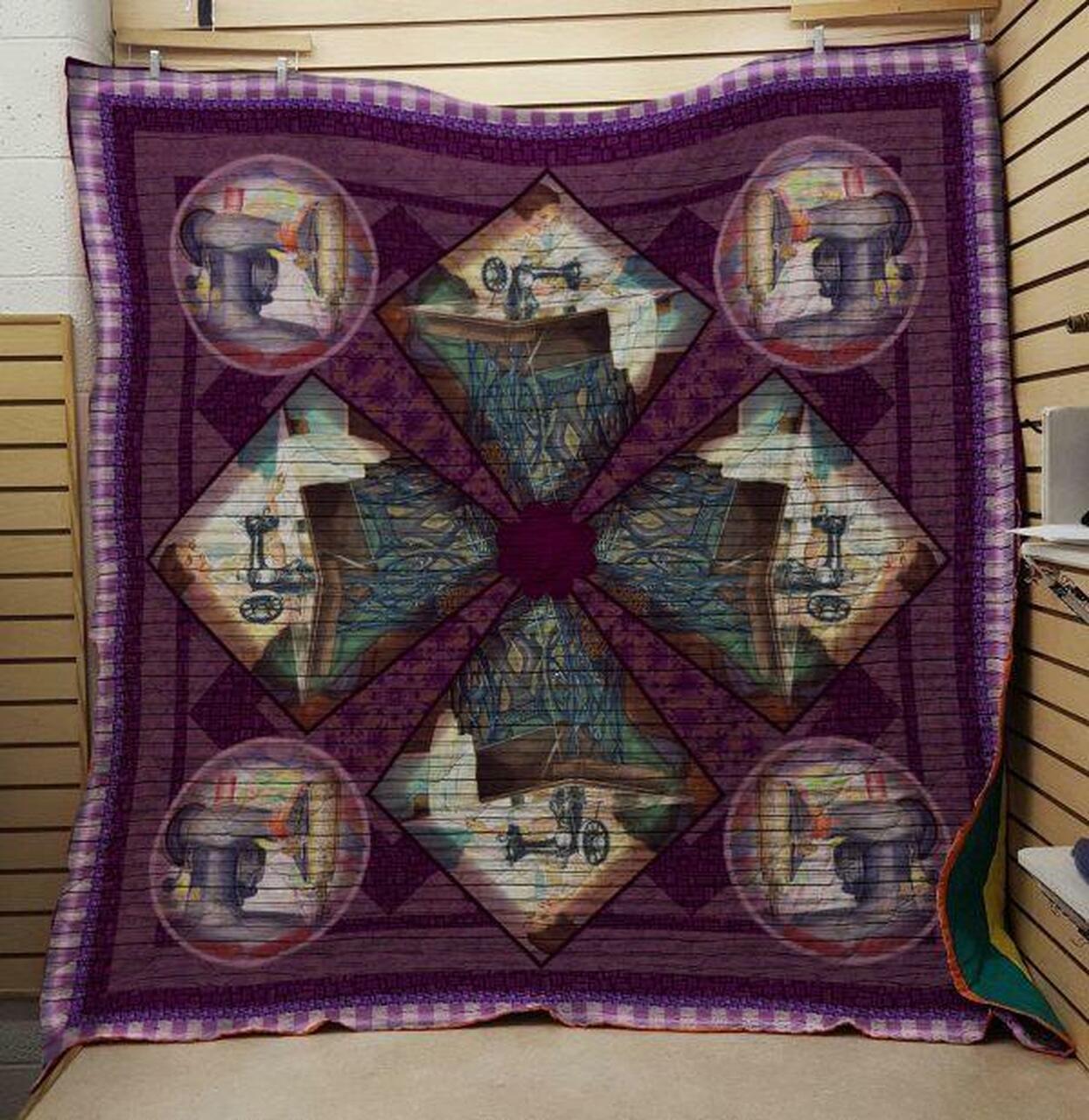 Purpewing Quilt Blanket Quilt