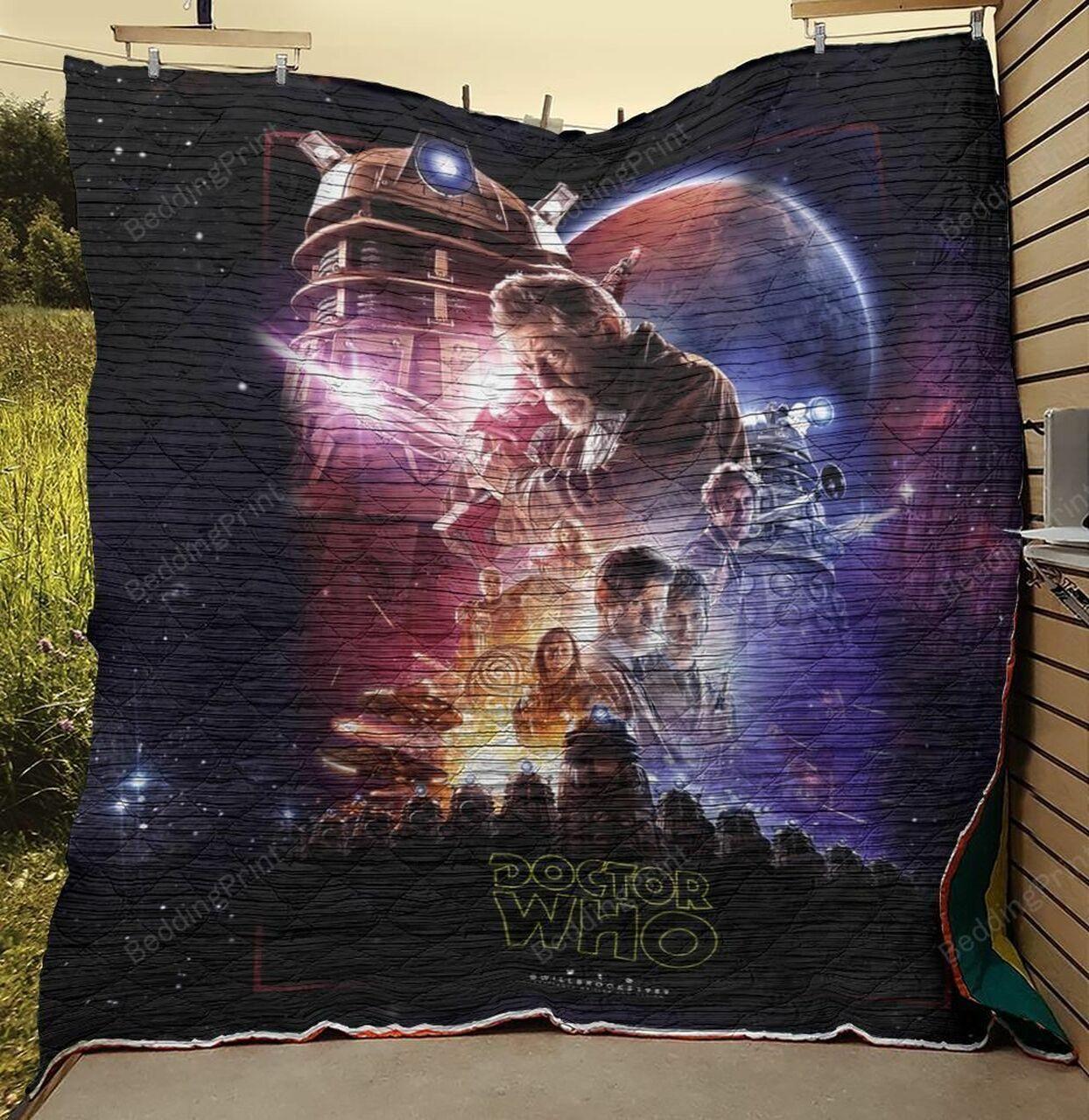 Doctor Who e Funnyter Quilt Blanket