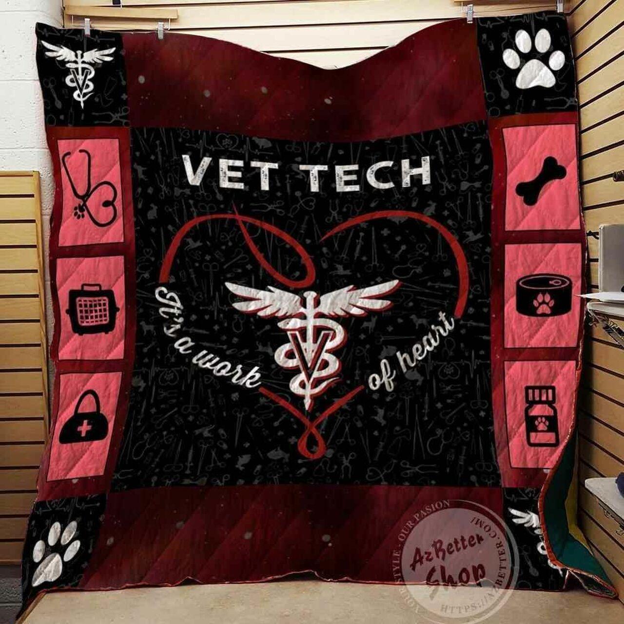 Vettech A Work Of Heart Blanket Th1707 Quilt