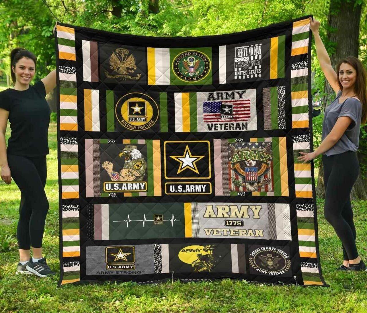 Us Army Blanket Th0807 Quilt