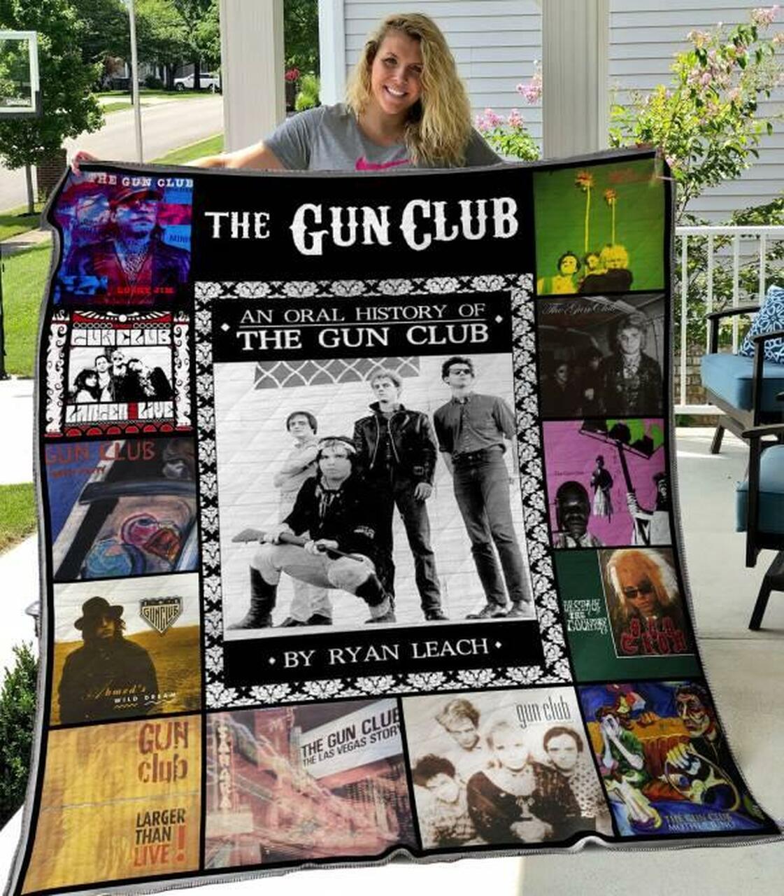 The Gun Club Quilt Blanket Hvt120626 Quilt
