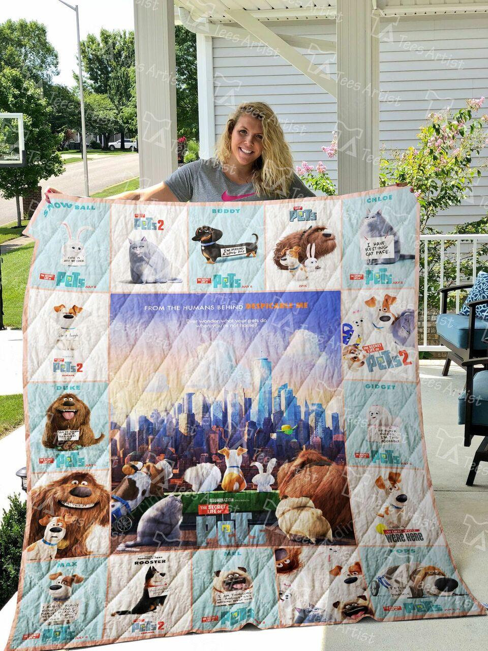 Tecret Life Of Quilt Blanket