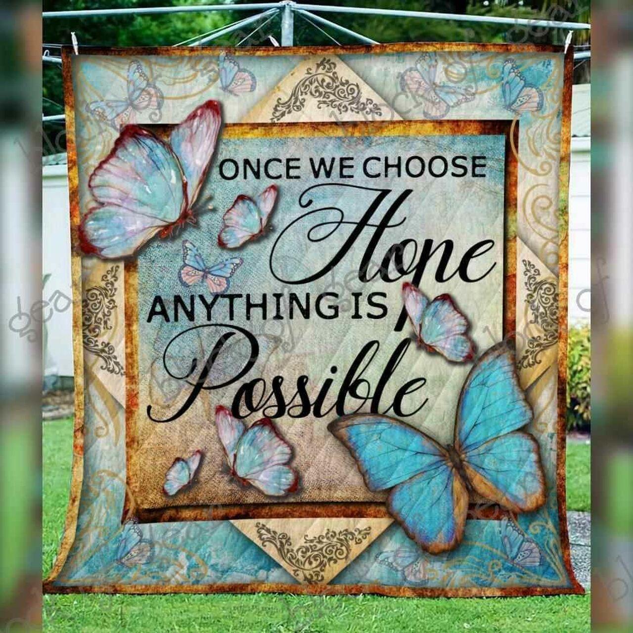 Once We Ce Hope Anythinsible Blanket Kc15071 Quilt