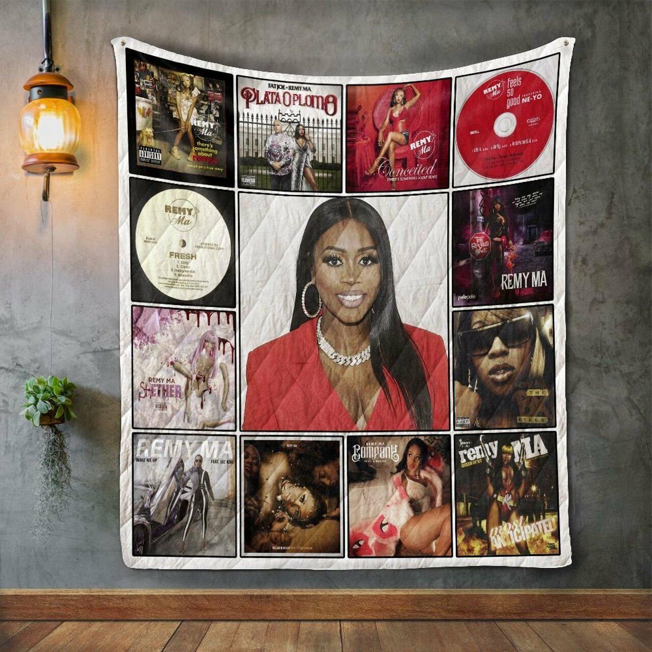 Remy Ma Album Co Quilt Blanket