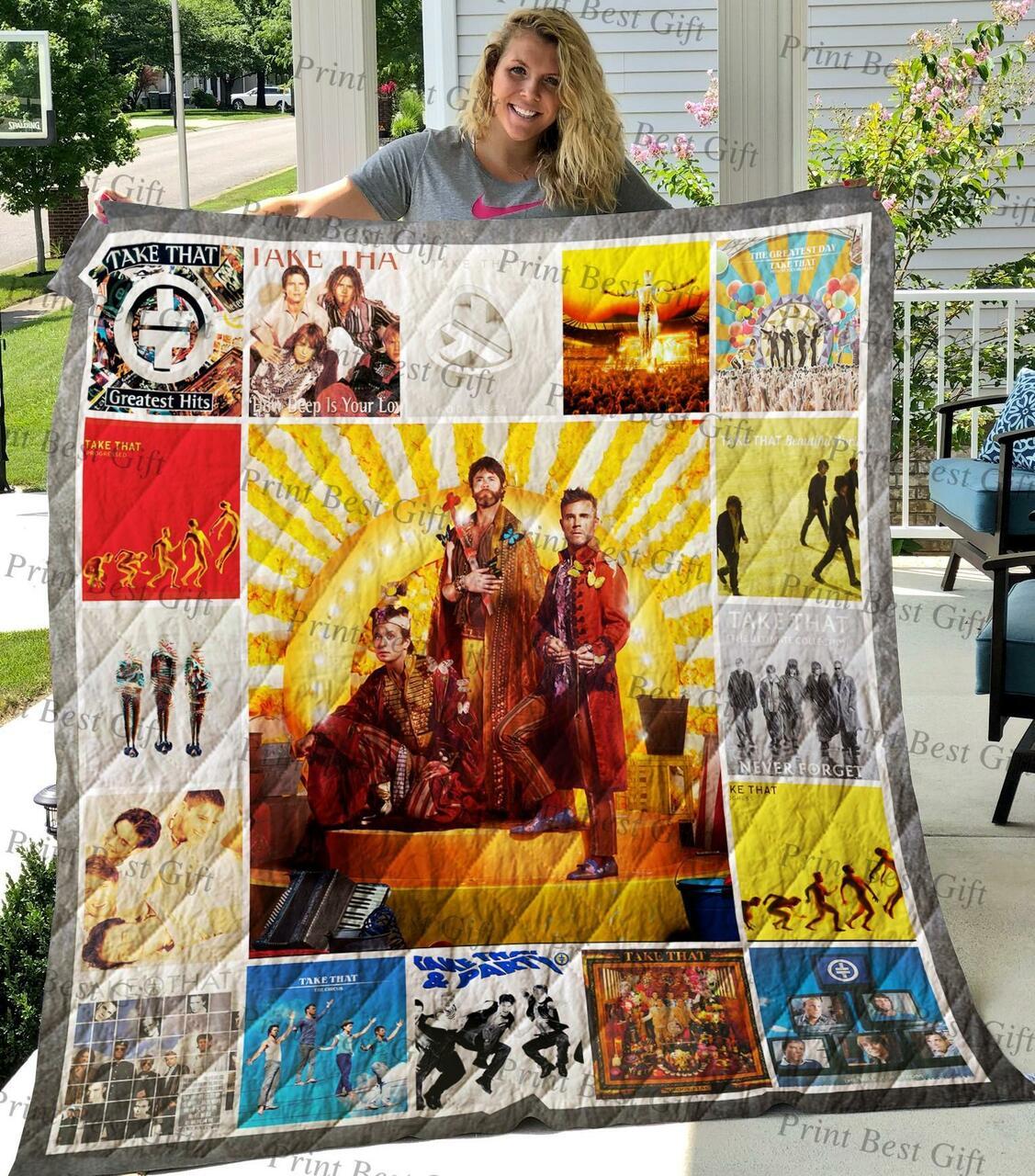 M310764 Take That Quilt Blanket Quilt