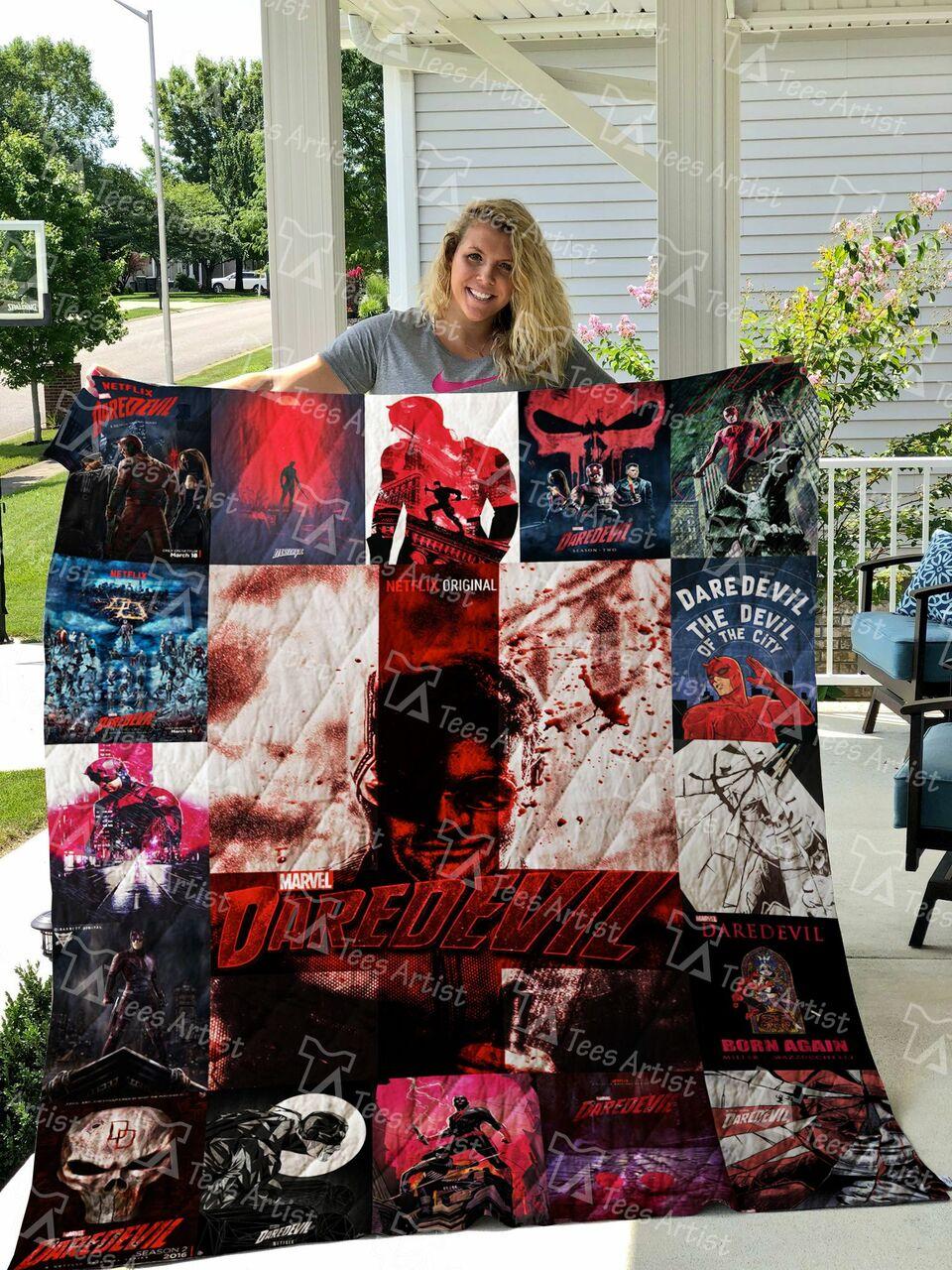 Daredevil Quilt Blanket 0488