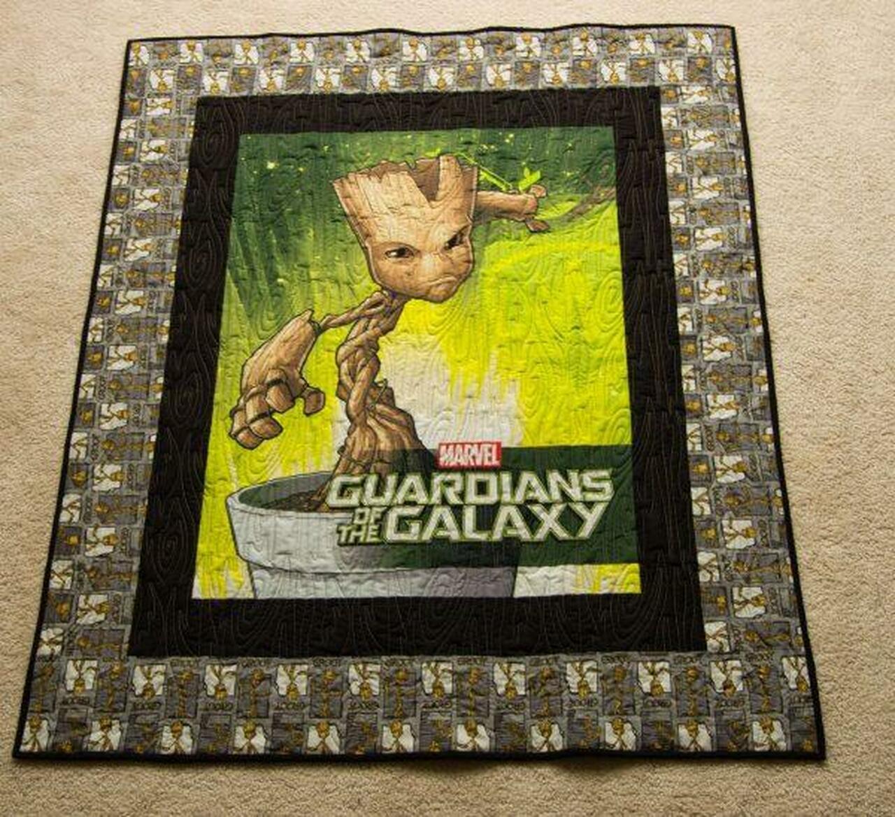 I Am Groot Quilt Blanket Lk08 Quilt