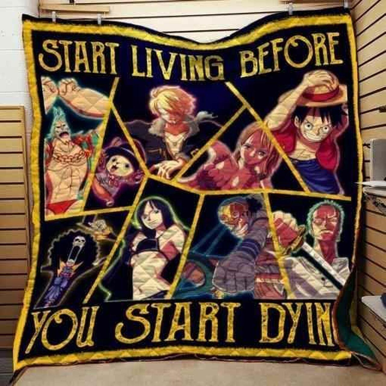One Piece Ace Quote Blanket Th0907 Quilt