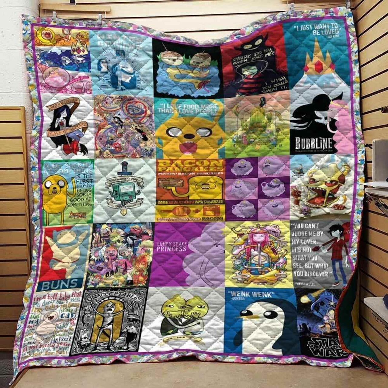 Adventure Time Blanket Th1807 Quilt