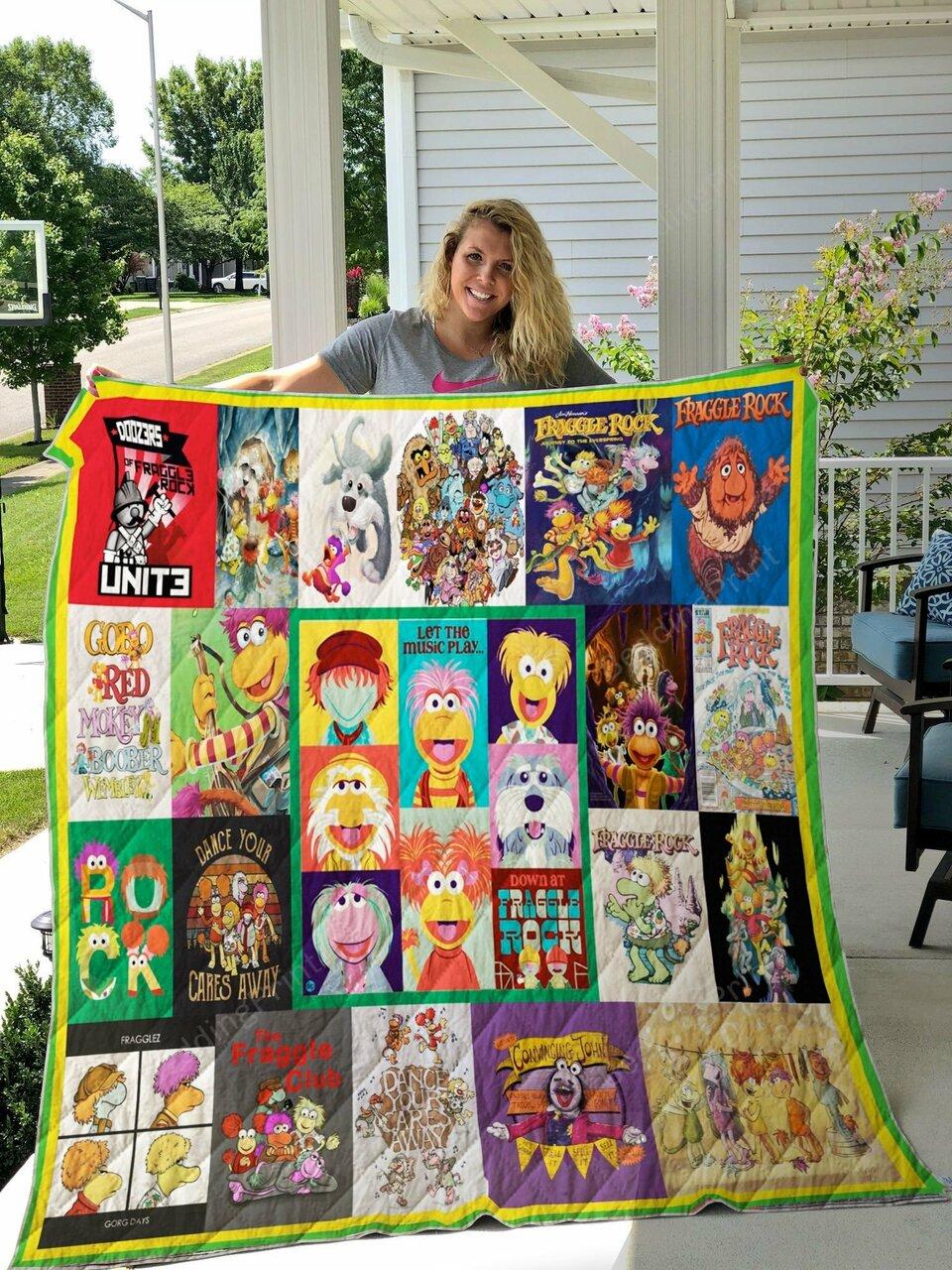 Fraggle Rock Quilt Blanket