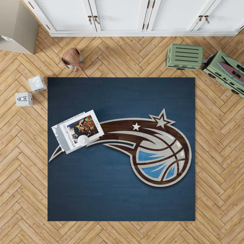 Competitive Nba Basketball Team Orlando Magic Rug