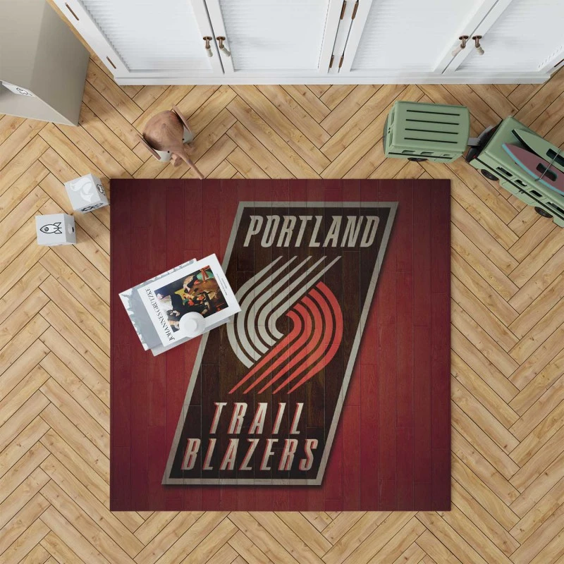 Portland Trail Blazers Nba Rug