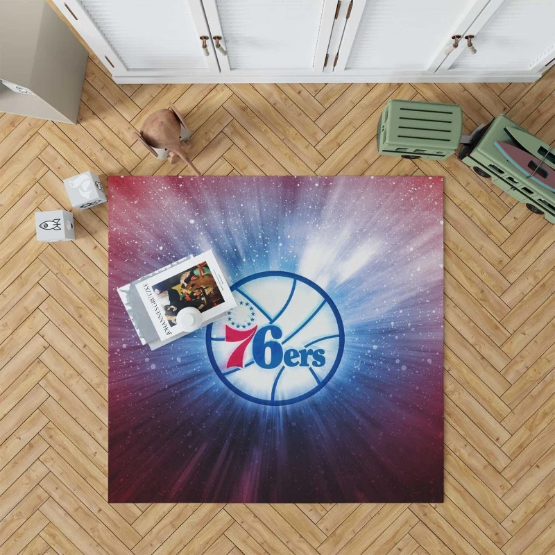 Popular Nba Basketball Team Philadelphia 76Ers Rug