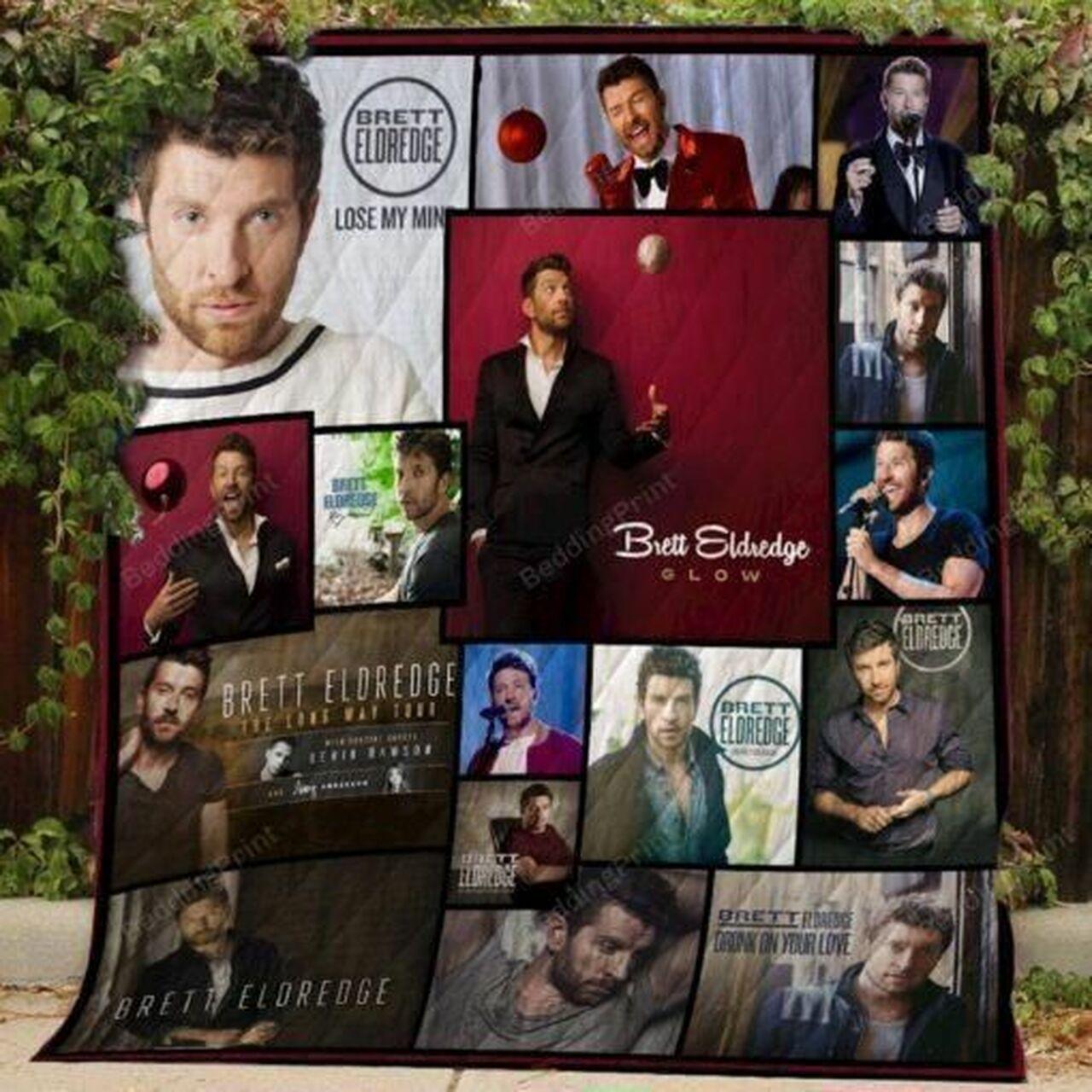 Brett Eldredge Quilt Blanket