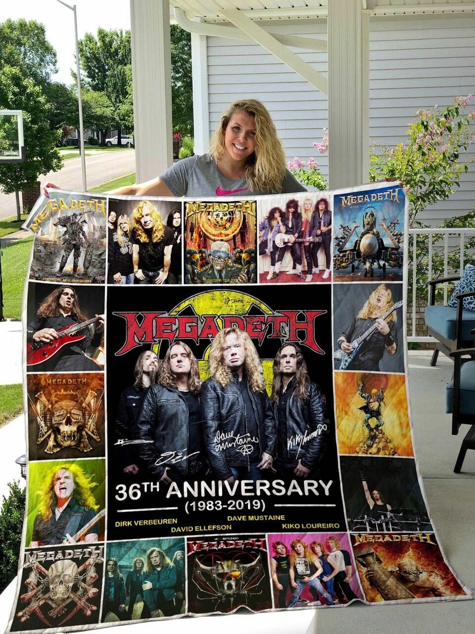 Megadeth Quilt Blanket 17