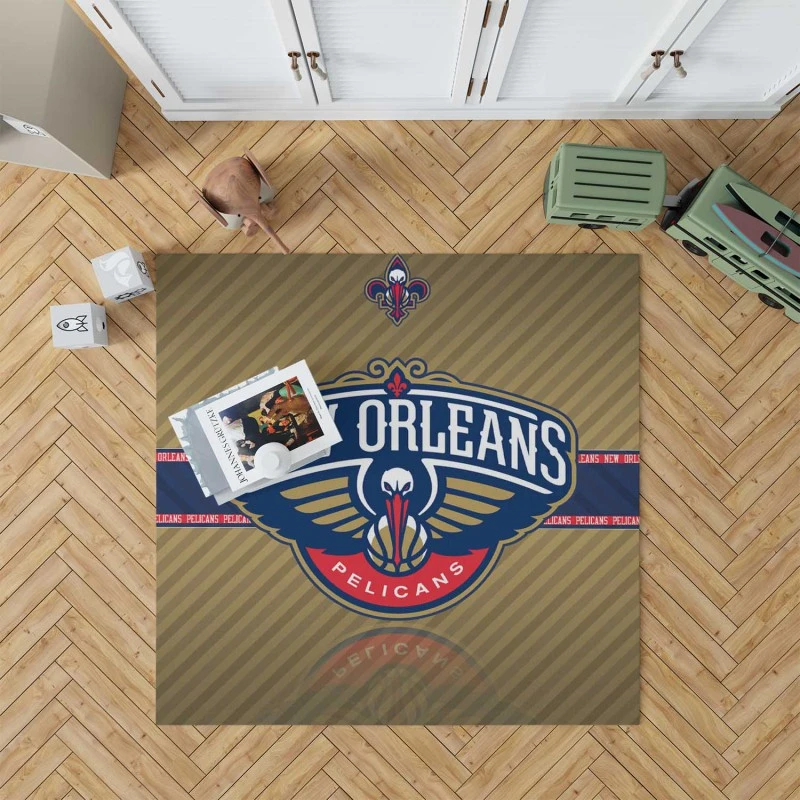 New Orleans Pelicans Classic Nba Basketball Team Rug