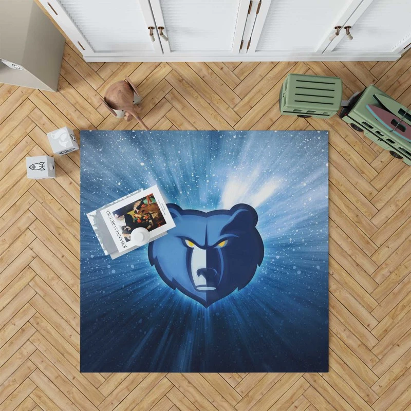 Popular Nba Basketball Team Memphis Grizzlies Rug