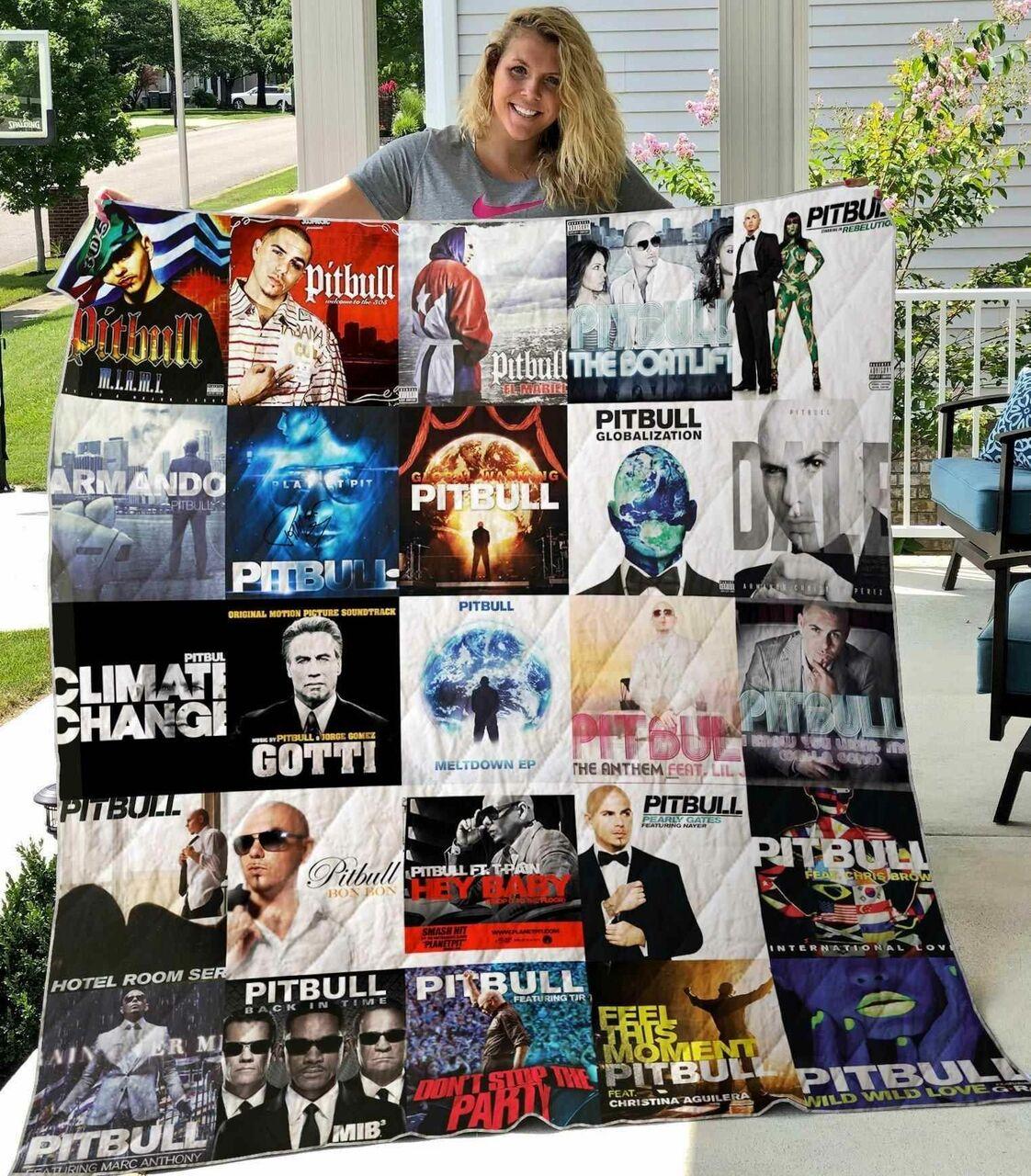 Pitbull Blanket Th0107 Quilt