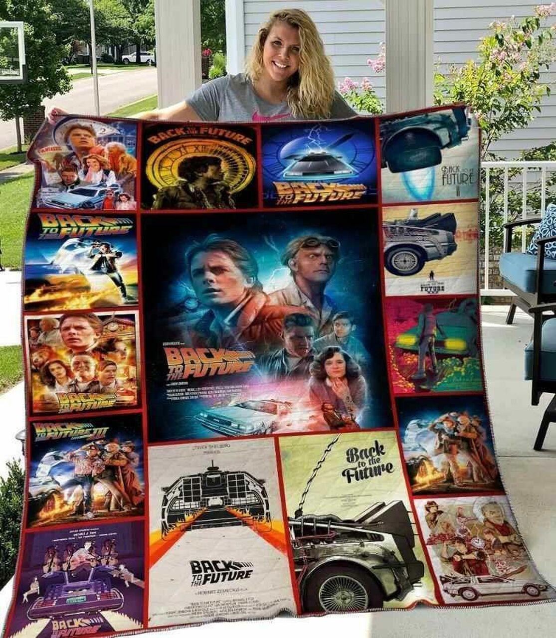 Back To The Future Blanket Th1607 Quilt