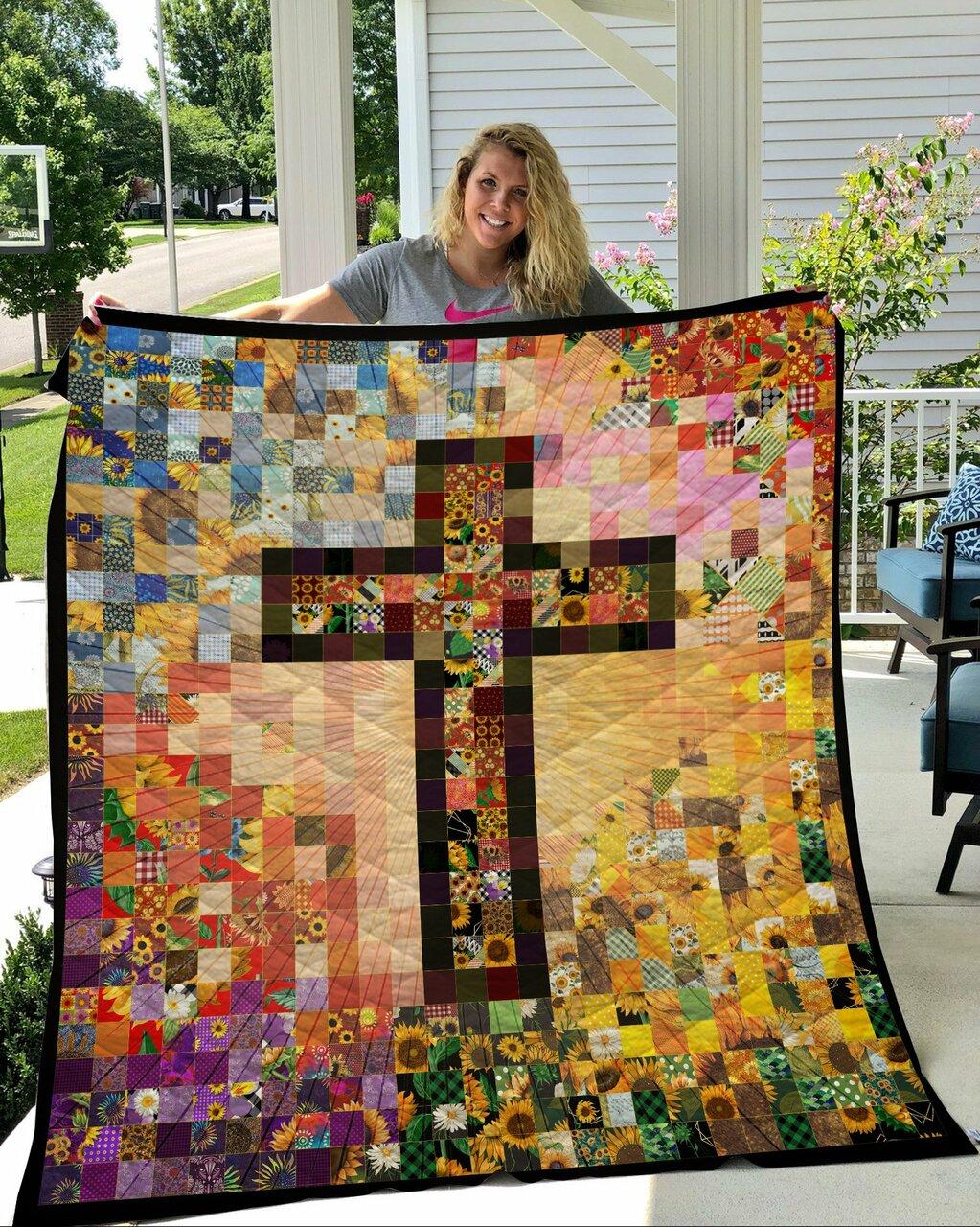 Sunflower s Quilt Blanket Quilt