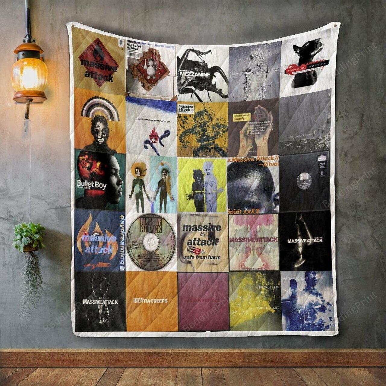 ive Attack Album Co Quilt Blanket