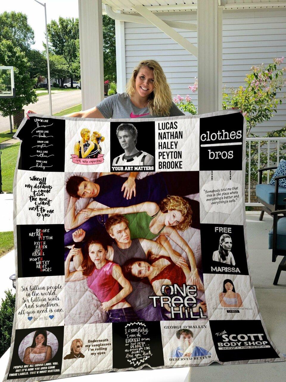 One Tree Hill Quilt Blanket