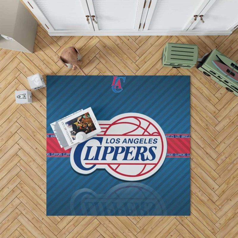 Popular Nba Basketball Club Los Angeles Clippers Rug