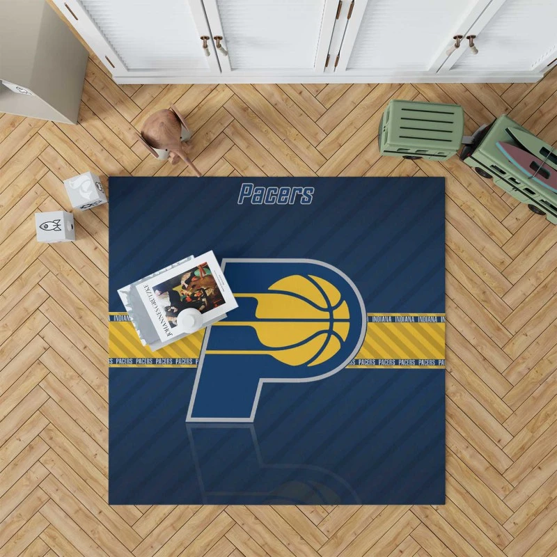 Indiana Pacers Excellent Nba Basketball Team Rug