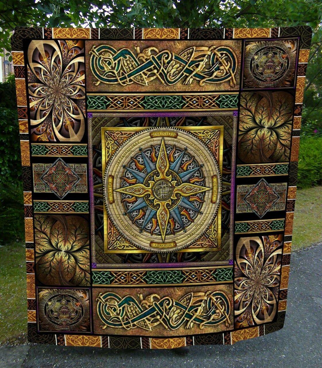Celtic Quilt Blanket Lml040602