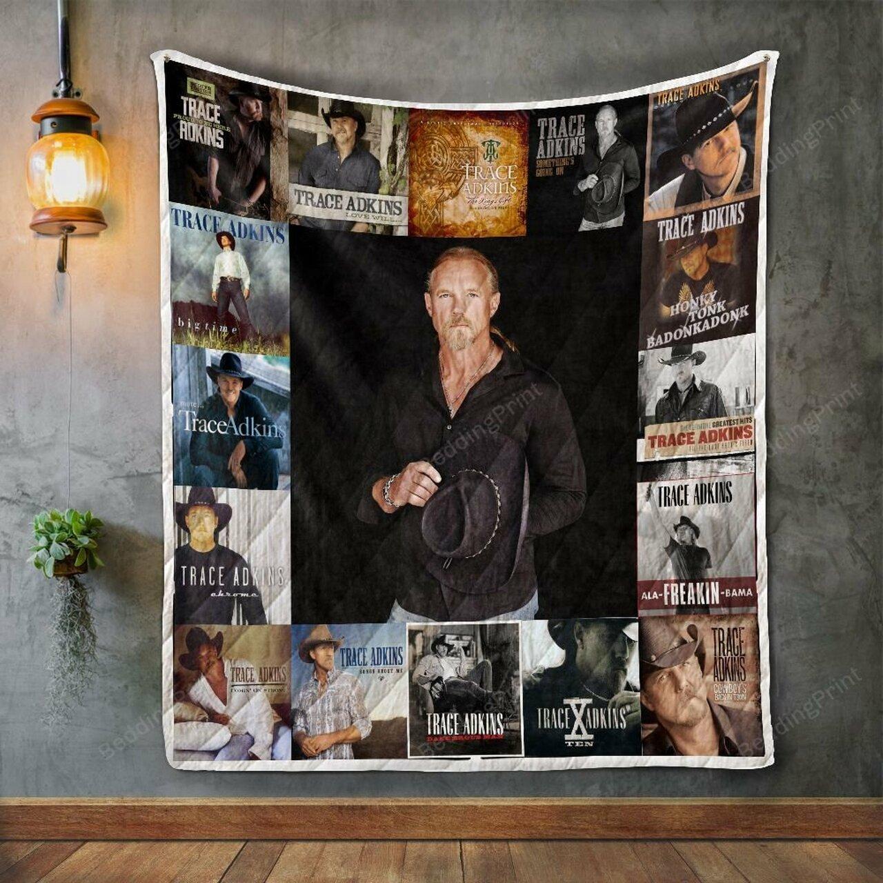 Trace Ad Album Co Quilt Blanket