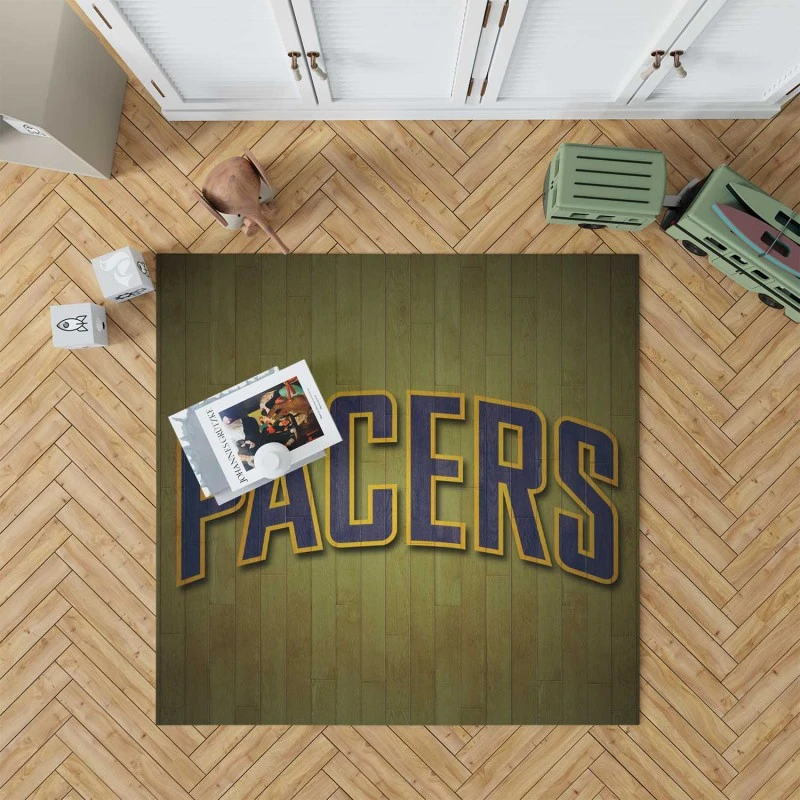Indiana Pacers Popular Nba Basketball Club Rug