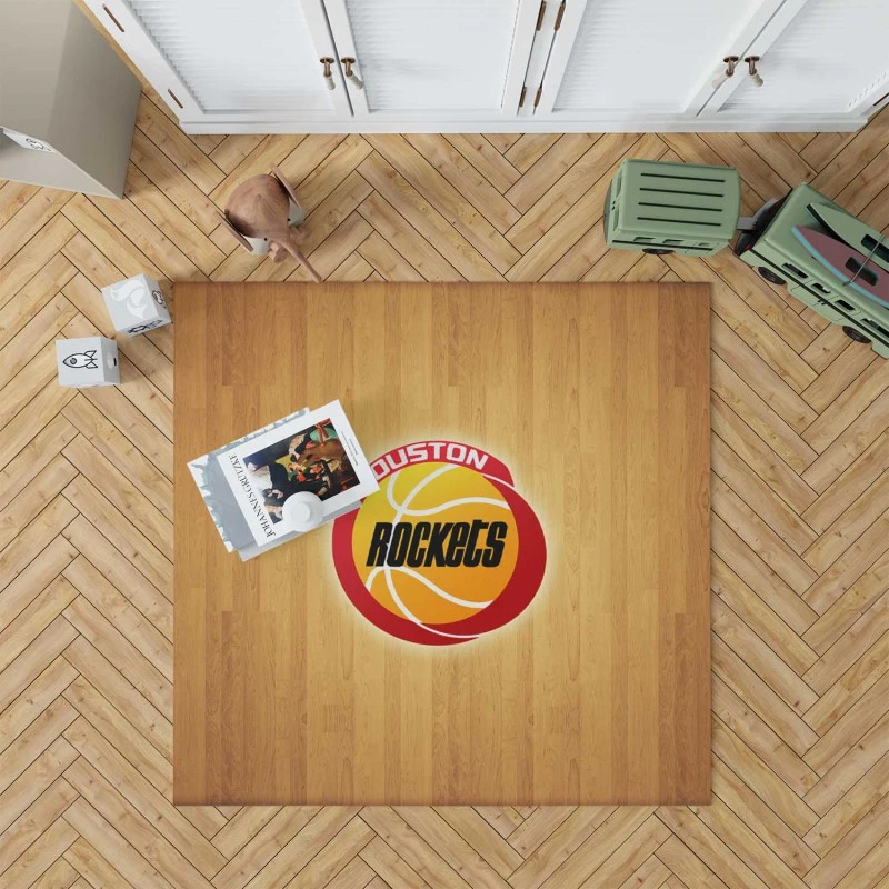 Houston Rockets Top Ranked Nba Basketball Club Rug