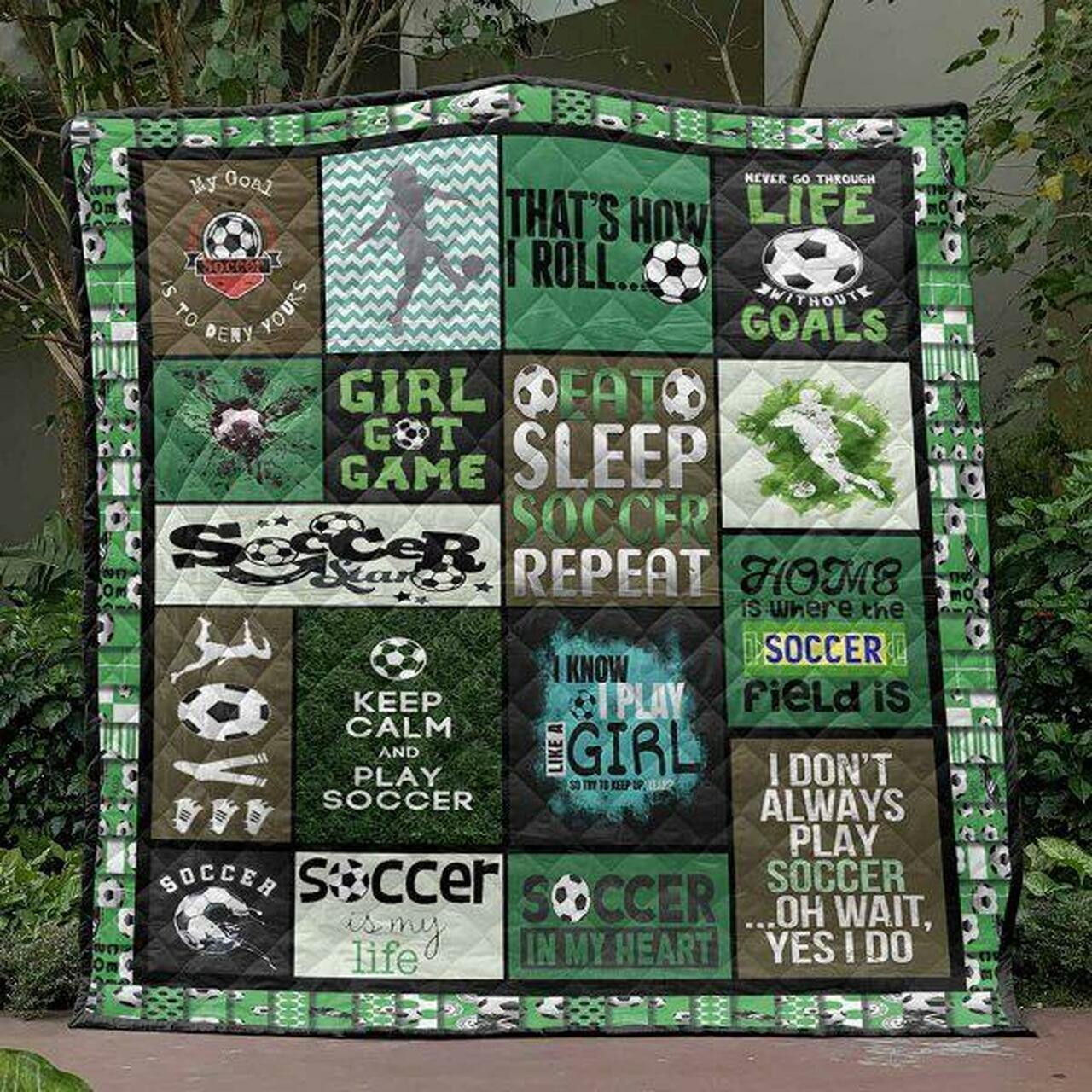 Girl Got Game Quilt Blanket Tr12 Quilt