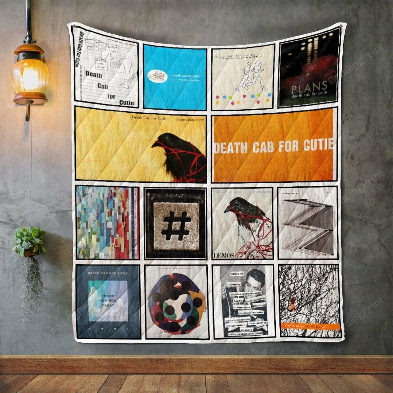 Death Cab For Cutie Album Co Quilt Blanket