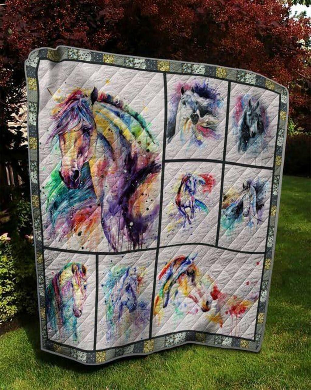 Rainbow e 2 Quilt Blanket Quilt