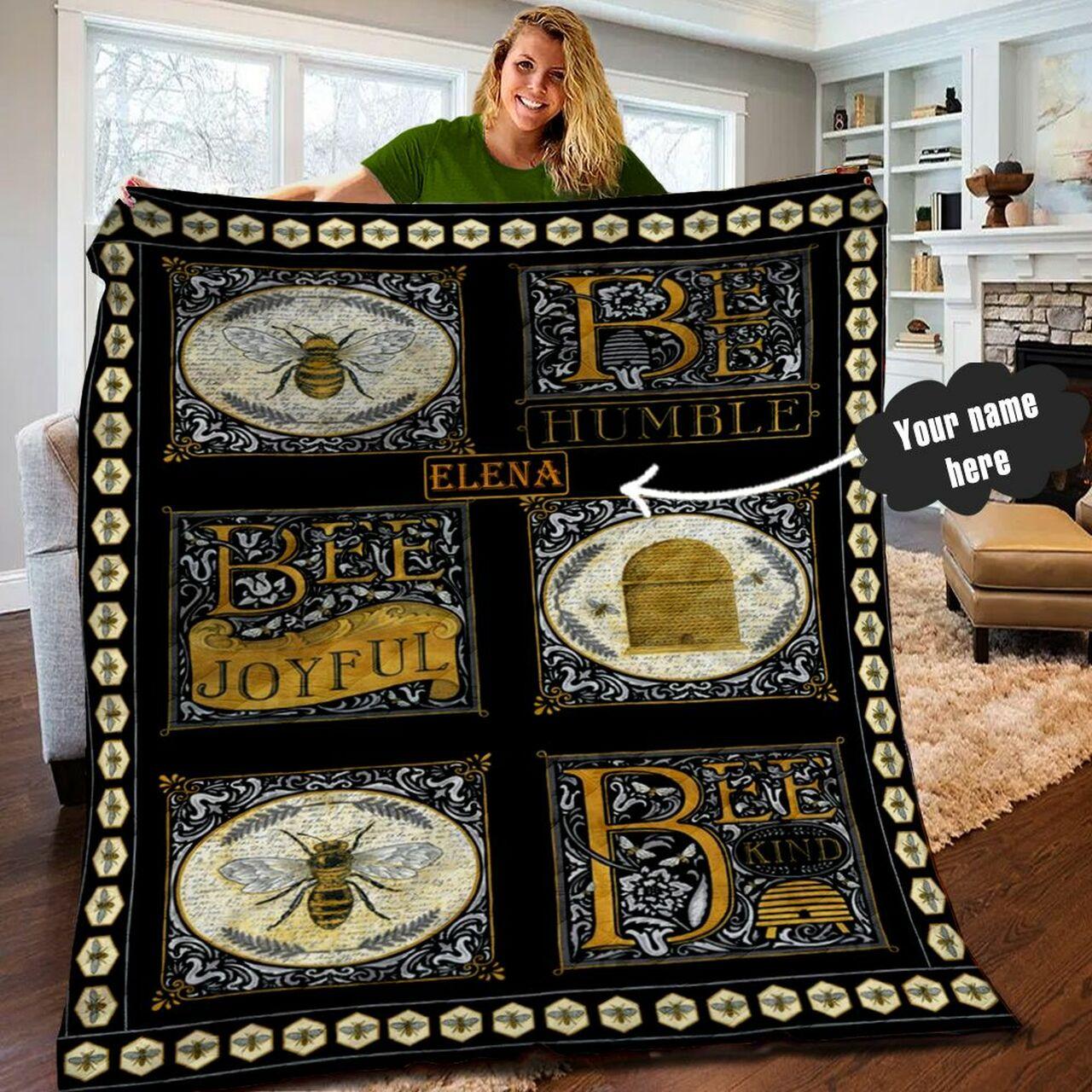 Bee onalized Quilt Blanket Lml030611Dt
