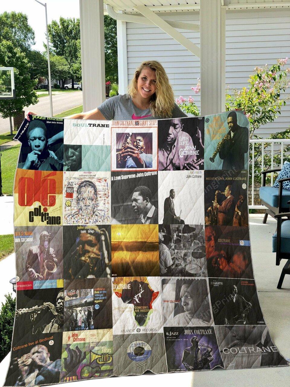John Coltrane Quilt Blanket