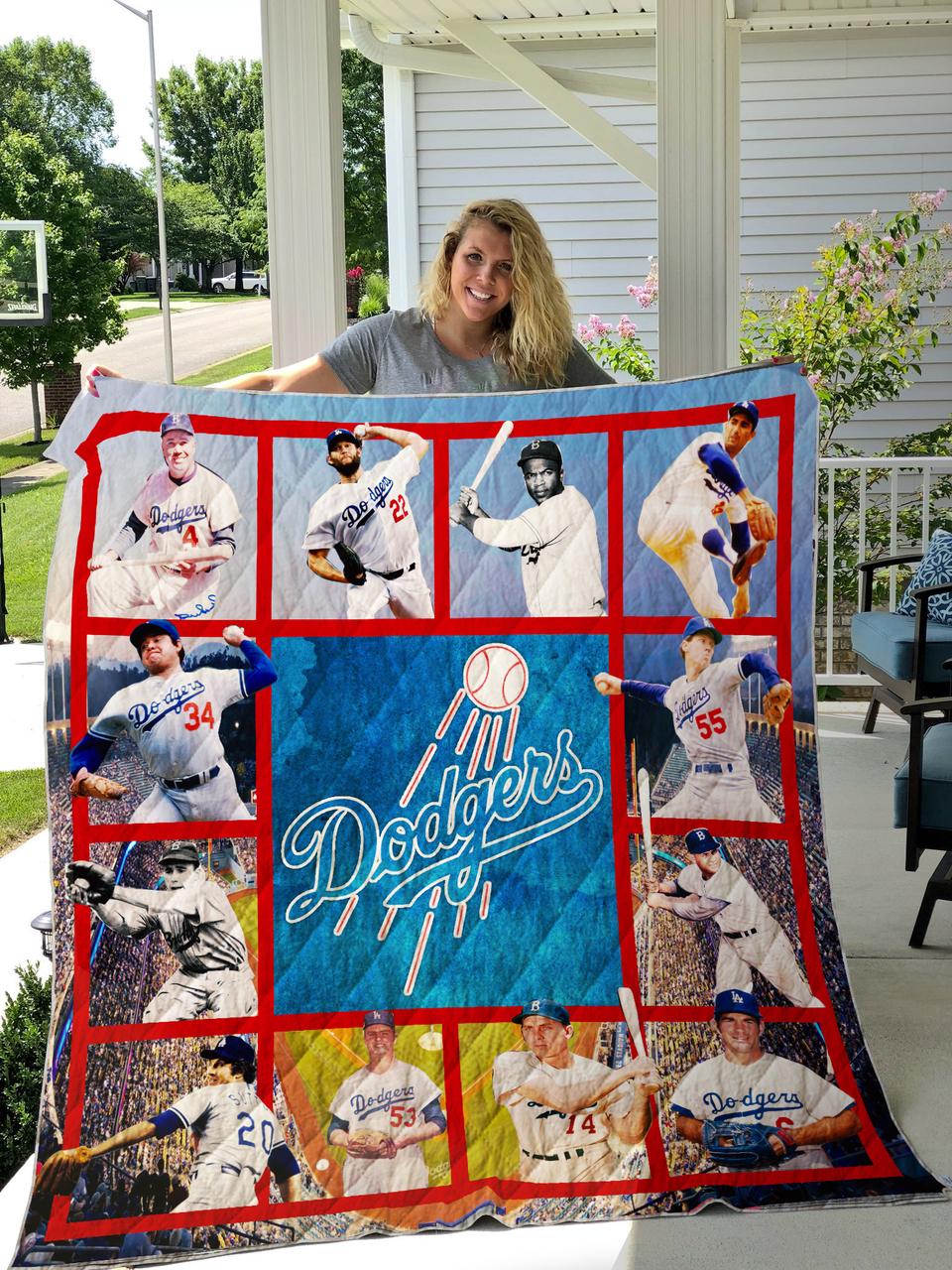 Los Ang Dod Quilt Blanket