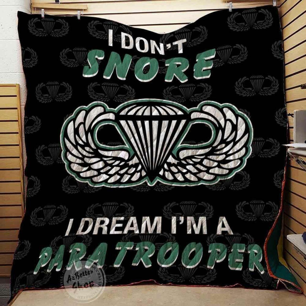 Paratrooper I Donnore I Dream I M Blanket Th1707 Quilt