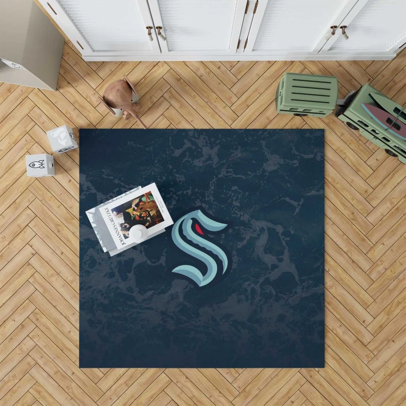 Seattle Kraken Nhl Hockey Club Rug