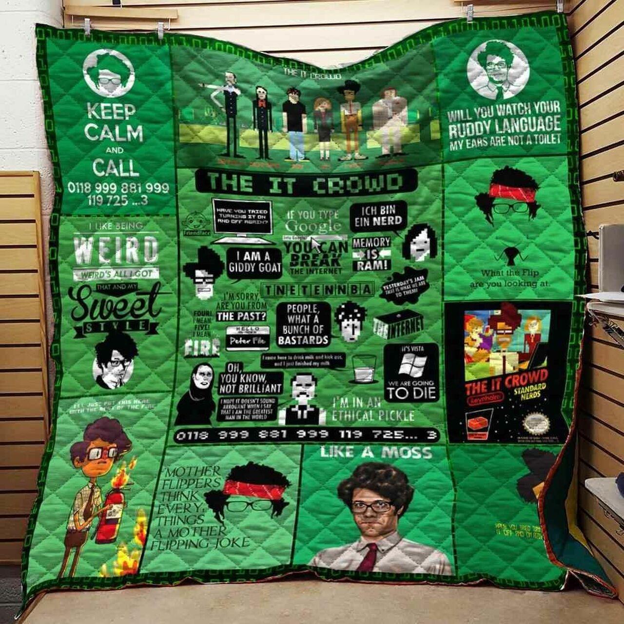 The It Crowd Qu Collage Blanket Th10072019 Quilt