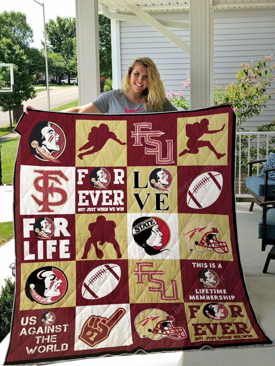 Floritaemin Quilt Blanket