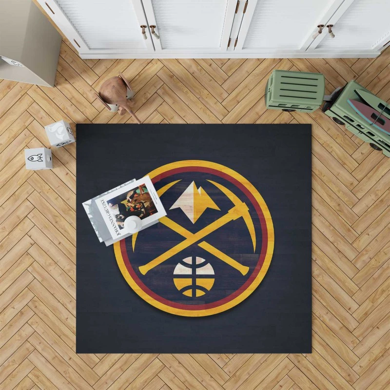 Denver Nuggets Exellelant Nba Basketball Team Rug