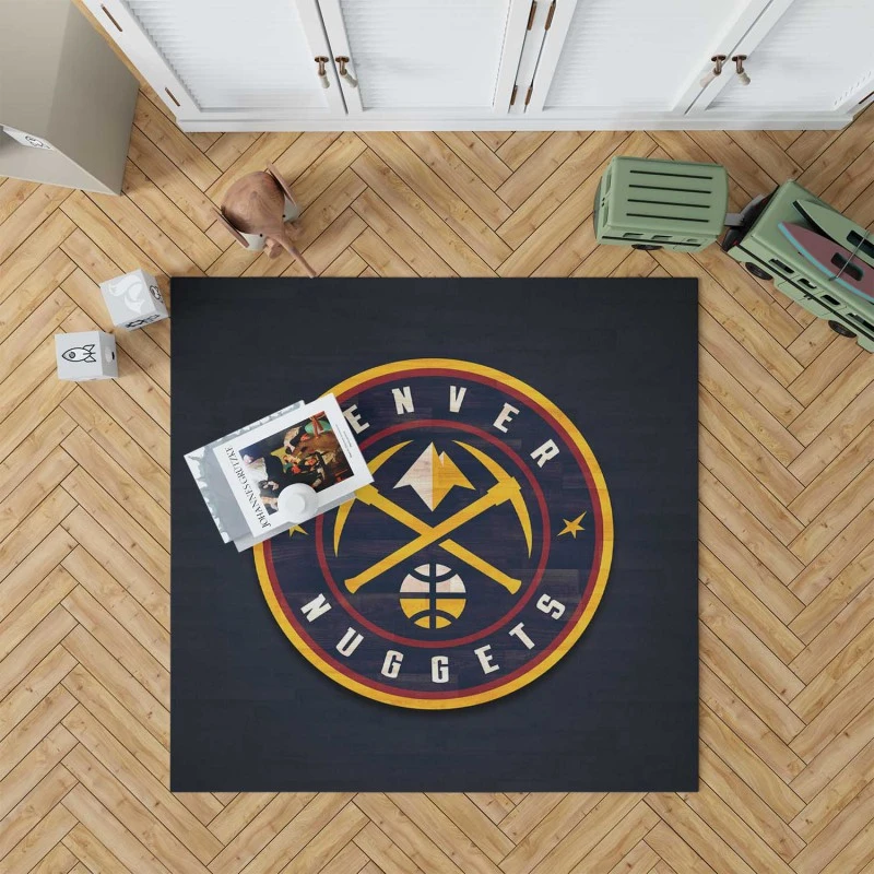 Denver Nuggets Famous Nba Basketball Club Rug