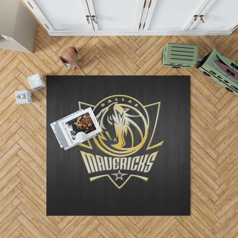 Dallas Mavericks American Professional Basketball Team Rug