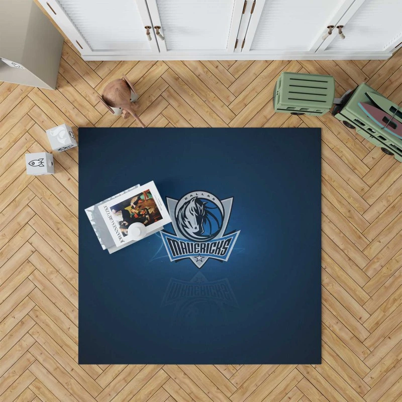 Famous Nba Basketball Team Dallas Mavericks Rug