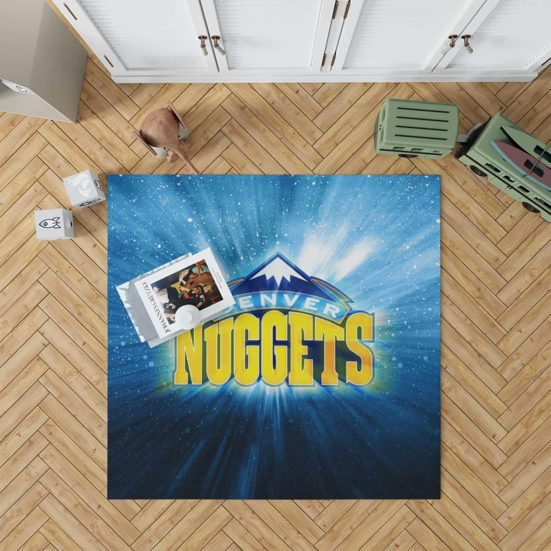 Denver Nuggets Exciting Nba Basketball Club Rug