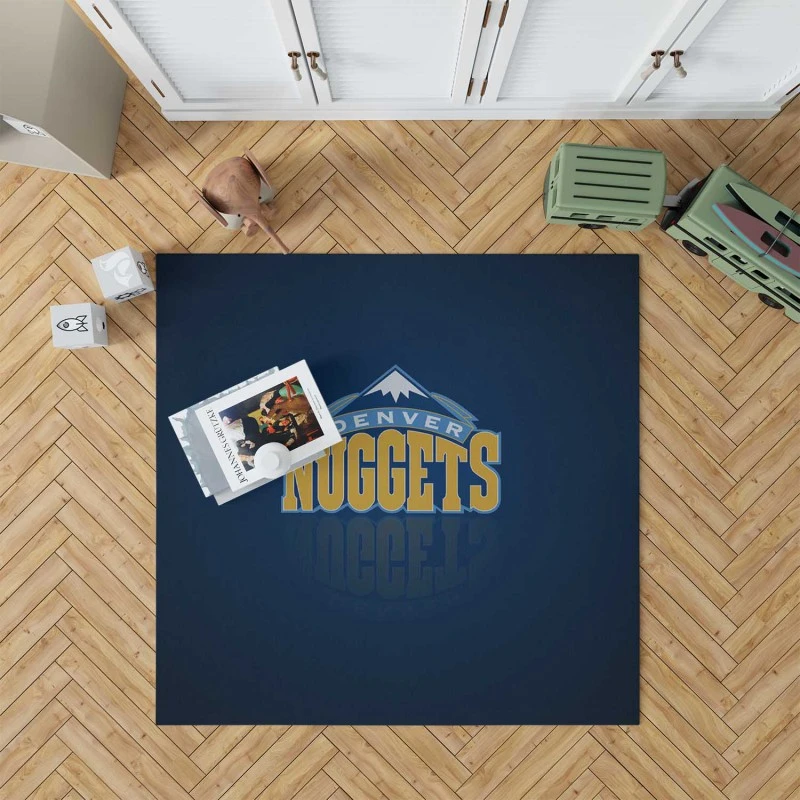 Denver Nuggets Professional Nba Basketball Team Rug