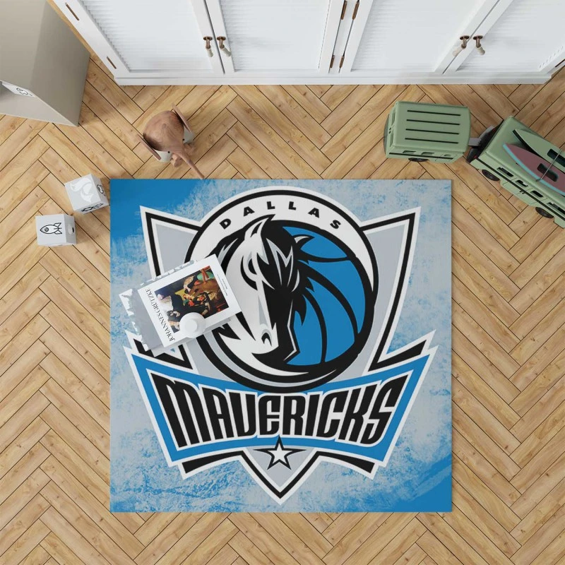 Dallas Mavericks Exciting Nba Basketball Team Rug
